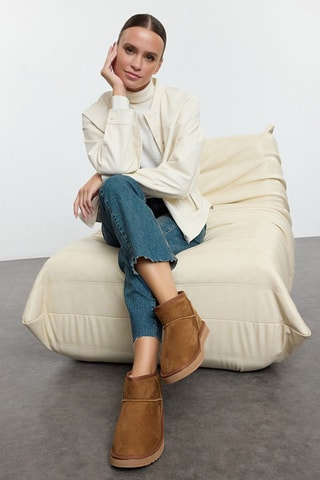 Botins forrados - Castanho