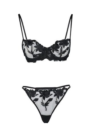 Soutien e string - Preto