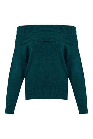 Camisola regular - Verde-esmeralda