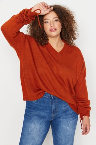 Camisola - Vermelho-tijolo