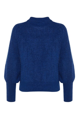 Camisola regular - Azul