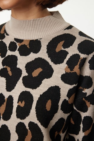 Camisola relaxed - Bege