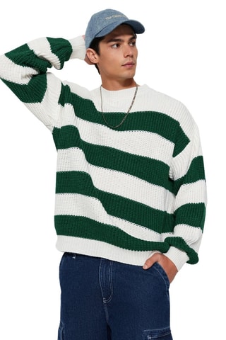 Camisola - Verde-escuro