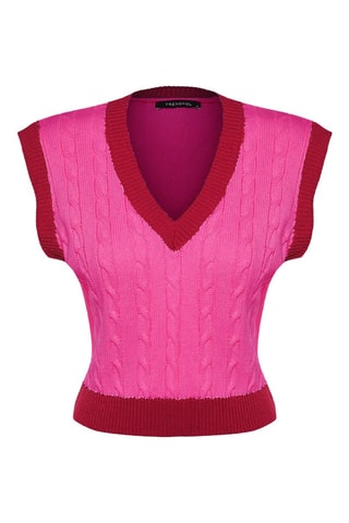 Camisola sem mangas - Rosa