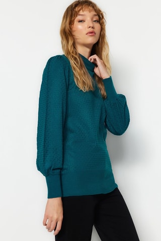 Camisola - Azul-petróleo