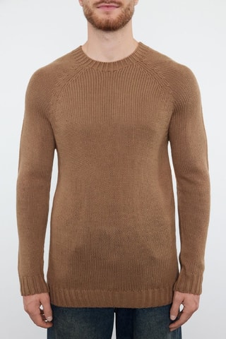 Camisola slim - Castanho