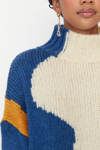 Camisola oversize - Cru