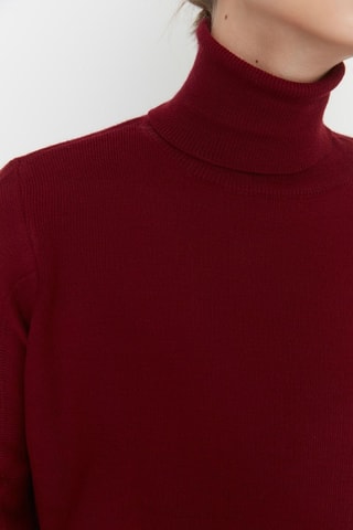 Camisola oversize - Bordô