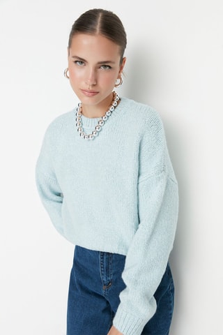 Camisola - Verde-água