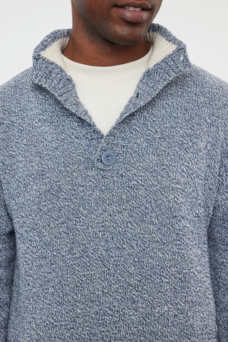 Camisola slim - Azul