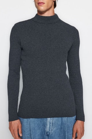 2 camisolas - Cinzento e azul-marinho