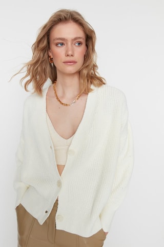Casaco de malha - Branco
