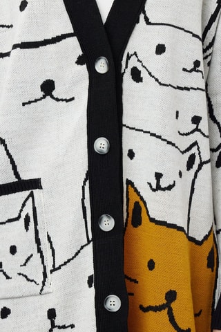 Casaco de malha - Branco