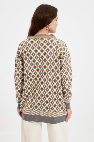 Casaco de malha - Cinzento