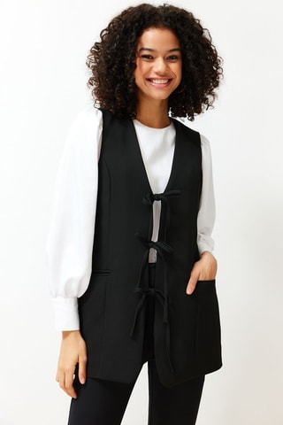 Casaco comprido - Preto