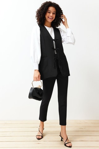 Casaco comprido - Preto