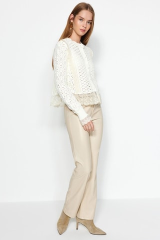 Casaco de malha - Cru