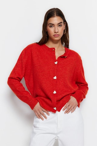 Casaco de malha Laranja