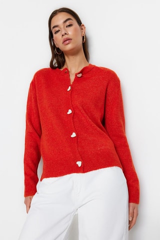 Casaco de malha Laranja