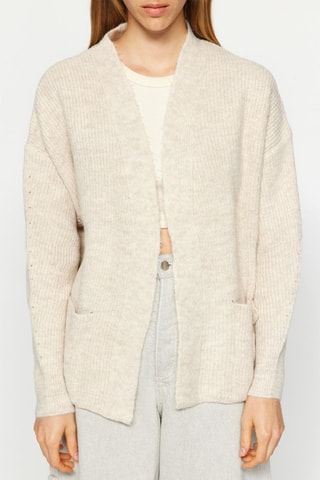 Casaco de malha Bege ­mesclado