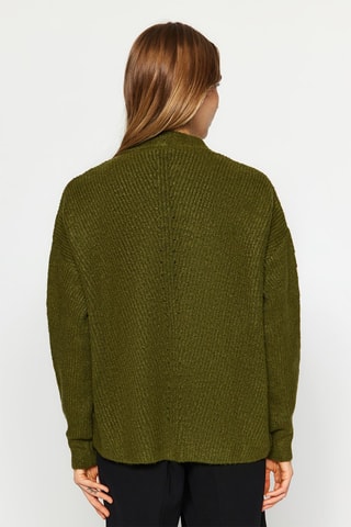 Casaco de malha Caqui