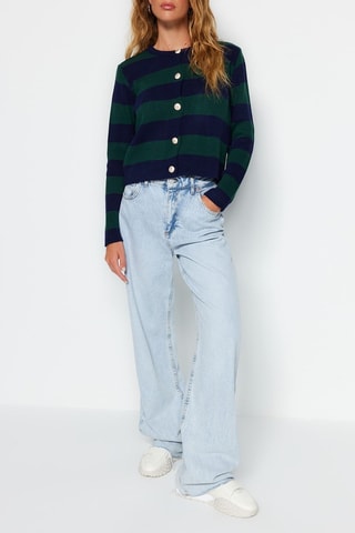 Casaco de malha - Verde