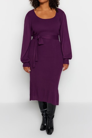 Vestido midi - Violeta