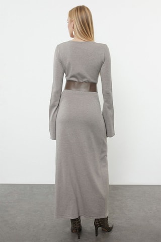 Vestido comprido - Cinzento