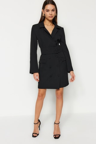 Vestido curto - Preto