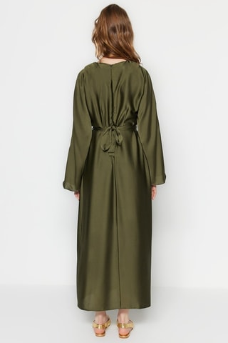 Vestido comprido - Caqui