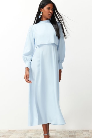 Vestido comprido - Azul