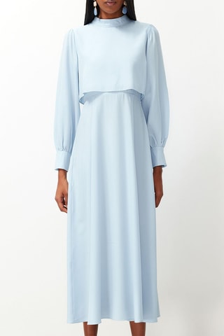 Vestido comprido - Azul