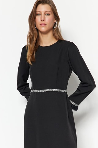 Vestido comprido - Preto