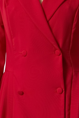 Vestido-camisa - Vermelho