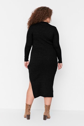 Vestido justo - Preto