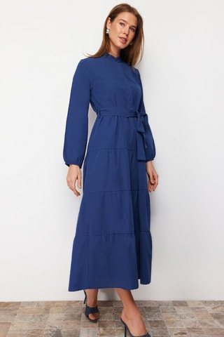 Vestido comprido - Azul