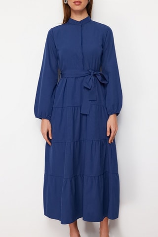 Vestido comprido - Azul