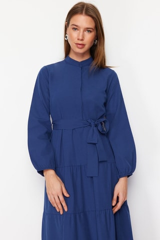 Vestido comprido - Azul