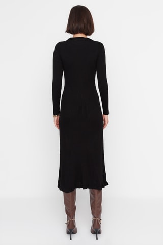 Vestido-camisola - Preto