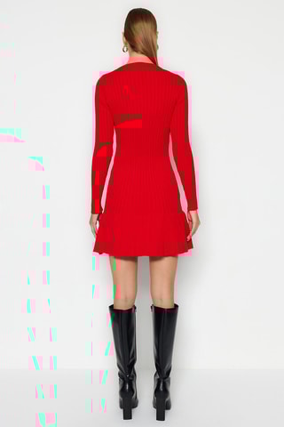 Vestido justo - Vermelho