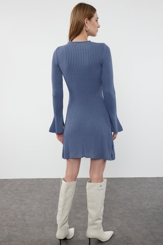 Vestido-camisola - Azul