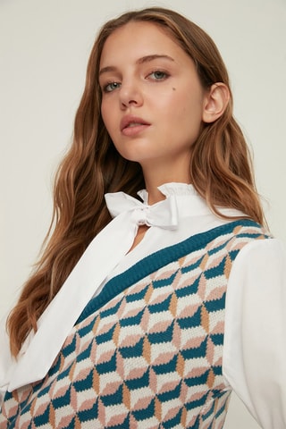 Vestido - Azul-marinho