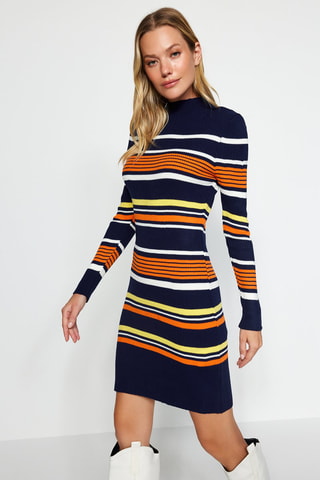 Vestido - Azul-marinho