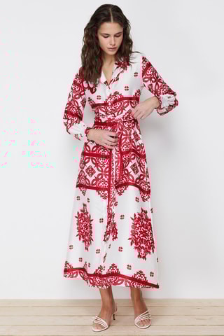 Vestido comprido - Fúcsia