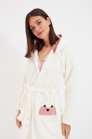 Roupão regular - Cru