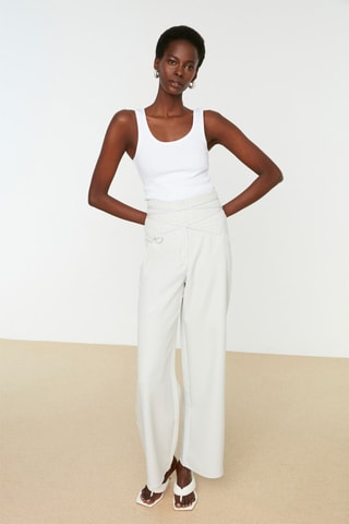 Camisola de alças - Branco