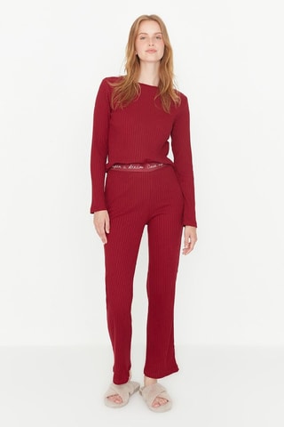 Pijama - Bordô