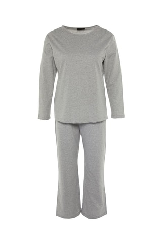 Pijama - Cinzento-claro mesclado