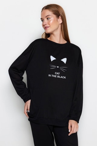 Pijama 2 peças - Preto