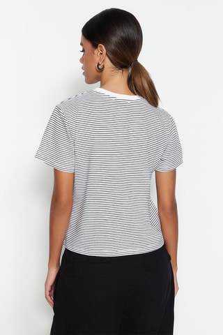 T-shirt  - Preto e branco